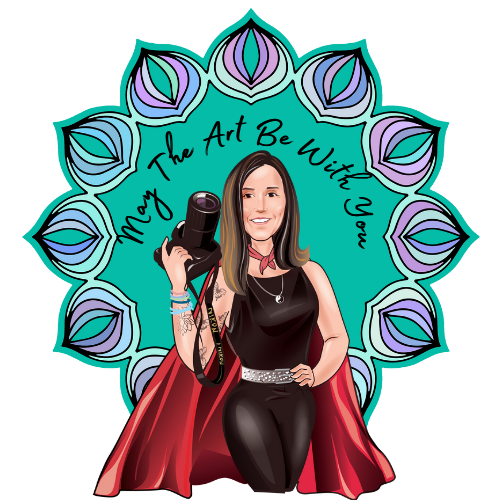 May the art be with you logo